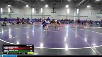 157 lbs 1st Place Match - Killian Perrigon, Cornell College vs Zarik Anderson, Dubuque