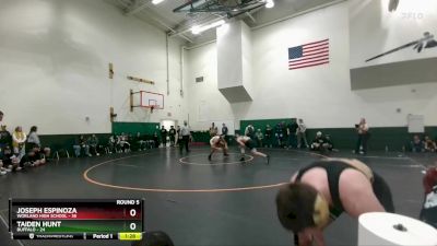 150B Round 5 - Taiden Hunt, Buffalo vs Joseph Espinoza, Worland High School