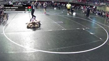 95 lbs Champ. Round 1 - Myley Hoffman, NCYAC vs Autumn Judy, Wrestling With Character