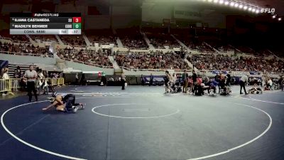 107-D1 Cons. Semi - Madilyn Behmer, Cactus Shadows High School vs Iliana Castaneda, Sunnyside High School