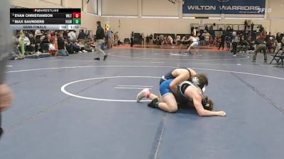 165 lbs Semifinal - Evan Christianson, Wilton vs Max Saunders, Fairfield Ludlowe