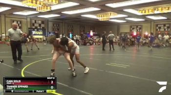 130 lbs Round 3 (6 Team) - Tanner Eppard, SVRWC vs Cain Solis, SOHK