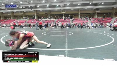 80 lbs Cons. Semi - Prestigious Connally, Hays vs Emerson Bradshaw, Oz Trojan