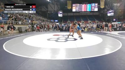 190 lbs Champ. Rd Of 16 - Desi Lee, OH vs Kanata Richardson, MI