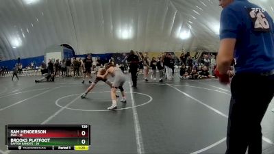 120 lbs Finals (2 Team) - Sam Henderson, DWA vs Brooks Platfoot, Dayton Bandits