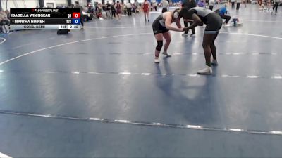207 lbs Cons. Semi - Isabella Winingear, Quincy vs Martha Hinneh, Southeast CC