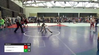 73 lbs Prelims - Justin Williamson, Palmer ES vs Issac Anokye, Junior Terps ES