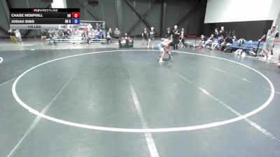 126 lbs Chase Hemphill, Oregon vs Josiah Sims, Ohio Gray