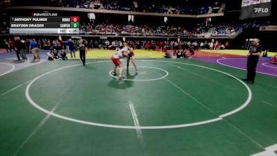 5A 215 lbs Semifinal - Anthony Fulmer, Winnsboro vs Brayden Drager, Canyon