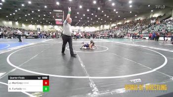 75 lbs Quarterfinal - Jadalynn Martinez, Hermiston Wrestling vs Aria Furtado, Team Hawaii Aloha