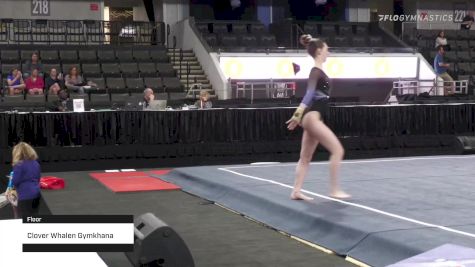 Clover Whalen Gymkhana Gymnastics - Floor - 2022 Elevate the Stage Huntsville presented by SportsMED & Crestwood