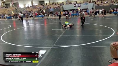 105 lbs Semifinal - Joseph Kennedy, Rabbit Wrestling Club vs Maddox Mccullough, Williamson Co Wrestling Club