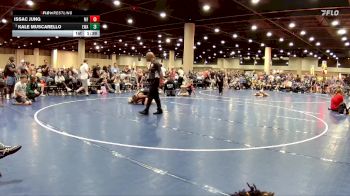 120 lbs Quarterfinal - Kale Muscarello, Eagle Wrestling Academy vs Issac Jung, Morris Fitness