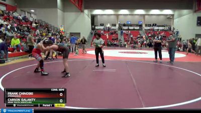 130 lbs Cons. Semi - Carson Galanty, Arab Youth Wrestling vs Frank Chinoski, Stronghold