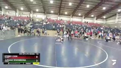 106 lbs Quarterfinal - Auriana Wakinekona, Hawaii vs Storey Cook, Alaska