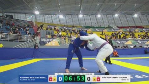 JOÃO FELIPE CABRAL FAGUNDES PERE vs ALEXANDRE NICOLAS DA ROCHA XAVIE 2026 FPJJ Circuito Paulista GI Etapa 3