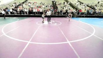 60-B lbs Quarterfinal - Jack Lauer, UpperTownship vs Corey Mattingly, Fisheye