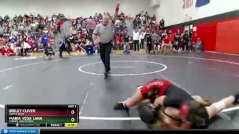 113 lbs Cons. Round 2 - Maria Vega Lara, Carmel High School vs Briley Cliver, North Knox