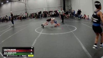 84 lbs Round 2 (4 Team) - Colton Boose, Revival Uprising Black vs Gus Engelman, Mat Assassins