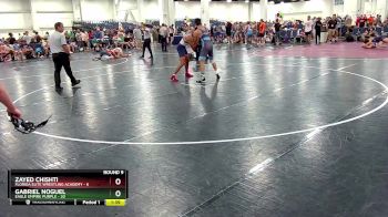 150 lbs Round 9 (10 Team) - Gabriel Noguel, Eagle Empire Purple vs Zayed Chishti, Florida Elite Wrestling Academy