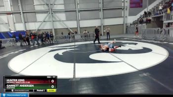 77 lbs Cons. Round 1 - Hunter King, Kalispell Wrestling Club vs Garrett Andersen, Montana