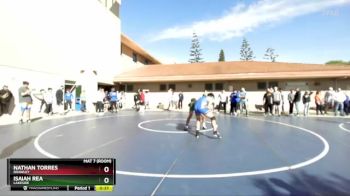 165 lbs Cons. Round 5 - Nathan Torres, Brawley vs Isaiah Rea, Lakeside