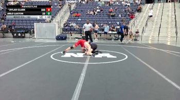 133 lbs Cons. Round 2 - Dylan Clark, Southern Oregon vs Arlo Laxton, Lindsey Wilson (Ky.)