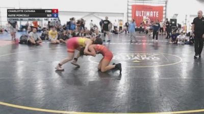 115 lbs Semifinal - Charlotte Catania, CTWHALE - GK12E vs Katie Porcelli, Razor PinkWave - GK12E