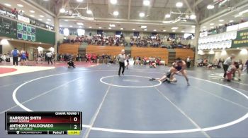 157 lbs Champ. Round 2 - Harrison Smith, Bishop Gorman vs Anthony Maldonado, Rim Of The World