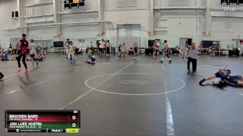 80 lbs Round 5 (6 Team) - Brayden Bard, Tri State Hammers vs Jon Luke Austin, Contenders WA Blue