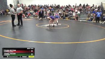 J-3 lbs Round 3 - Tyler Peyton, Hammerin Hawks vs Charli Raush, Alburnett