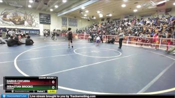 106 lbs Champ. Round 2 - SEBASTIAN BROOKS, Mayfair vs Darius Cocuera, Paloma Valley