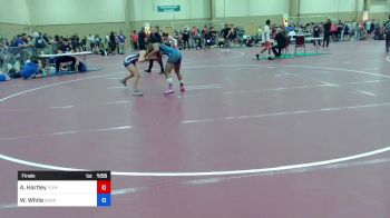 124 lbs Final - Addison Hartley, Florida Phoenix vs Willow White, South Dade High School