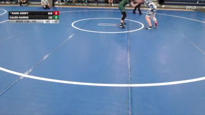 165 lbs Round 6 - Calen Harris, Lincoln Southwest vs Kade Abbey, Kearney