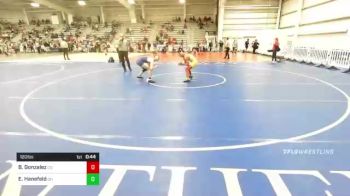 120 lbs Consi Of 32 #2 - Benny Carlos Gonzalez, CO vs Evan Hanefeld, OH