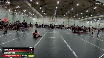 75 lbs Quarterfinal - Eddie Ritchie, Mayfield Mat Academy vs Gabe Peace, Pitt Bull