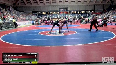 1A-157 lbs Cons. Round 2 - CADEN MCWILLIAMS, Commerce Hs vs Hendrix Jones, Darlington