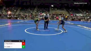 100 lbs Semifinal - Charli Raymond, Pinnacle vs Hannah Lopez, Lions Wrestling Academy