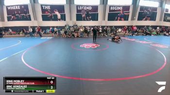 80 lbs Cons. Round 1 - Eric Gonzalez, Paradigm Wrestling vs King Mobley, El Paso Supers Wrestling Club