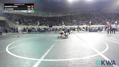 70 lbs Round Of 16 - Briar Potter, Cushing vs Kaden Lozano, Weatherford Youth Wrestling