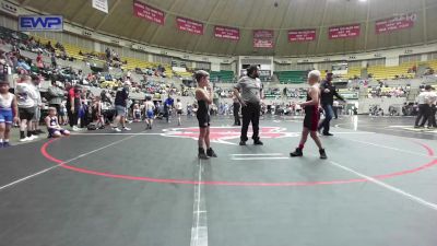 75 lbs Round Of 16 - Benjamin Hicks, Panther Youth Wrestling-CPR vs Buck Buchanan, Bentonville Wrestling Club