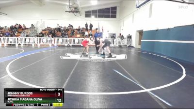 190 lbs Champ. Round 2 - Oscar Fillin, Centennial vs Brett Williamson, Moopark