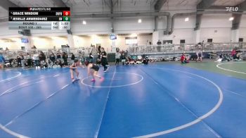 92 lbs Round 1 - Grace Windom, Silverback Wrestling Fort Worth vs Jeselle Armendariz, X-CLUSIVE Wrestling
