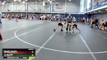 72 lbs Round 5 (6 Team) - Bradey Bleich, Mat Assassins Black vs SJ Gilliam, Full Circle