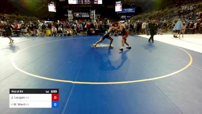 190 lbs Rnd Of 64 - Jack Lougen, WA vs William Ward, ND