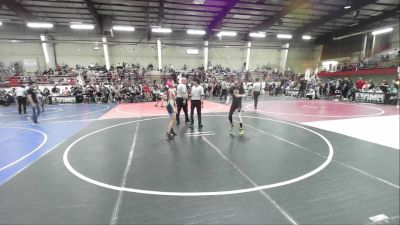 86 lbs Quarterfinal - Lane Mattive, Sargent vs Bianca Marmolejo, Aniciete Training Club