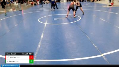 150-158 lbs Cons. Round 3 - Truett McCord, Superior Youth Wrestling vs Heath Henson, SEM