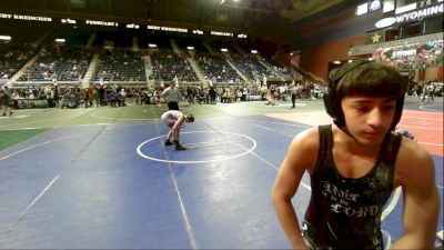 109 lbs Quarterfinal - Jeremy Ortega, Pomona Elite vs Jax Mescher, All In Wr Ac