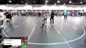 80 lbs Rr Rnd 3 - Casey Crumpton, Olympia National vs Fisher Hubbard, Team Alpha Miami