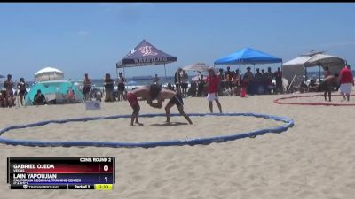 70 kg Cons. Round 2 - Lain Yapoujian, California Regional Training Center (CA RTC) vs Gabriel Ojeda, Vegas